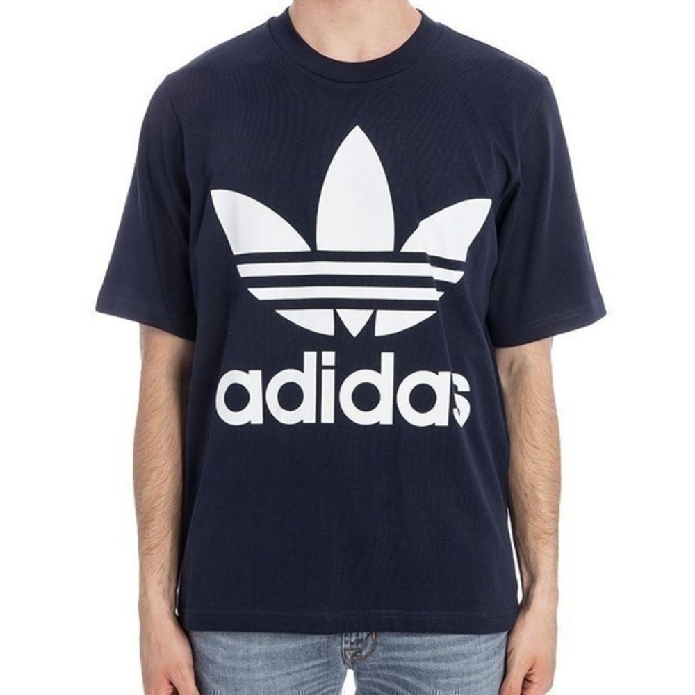 NWT Adidas AC Boxy Tee Navy $40 - deadstock